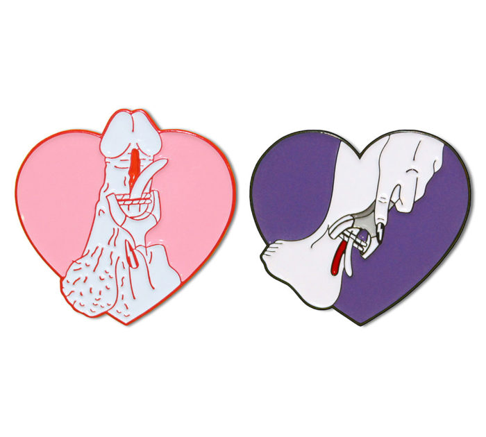 Peeler Pins Couple